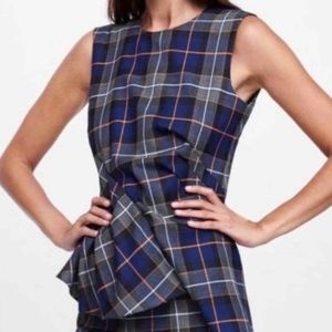 ZARA pleated asymmetric too Size XS